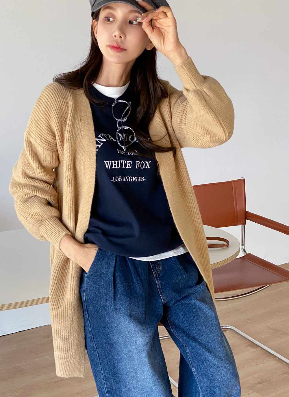 刺繍レタリングルーズスウェット | DHOLIC | 詳細画像12