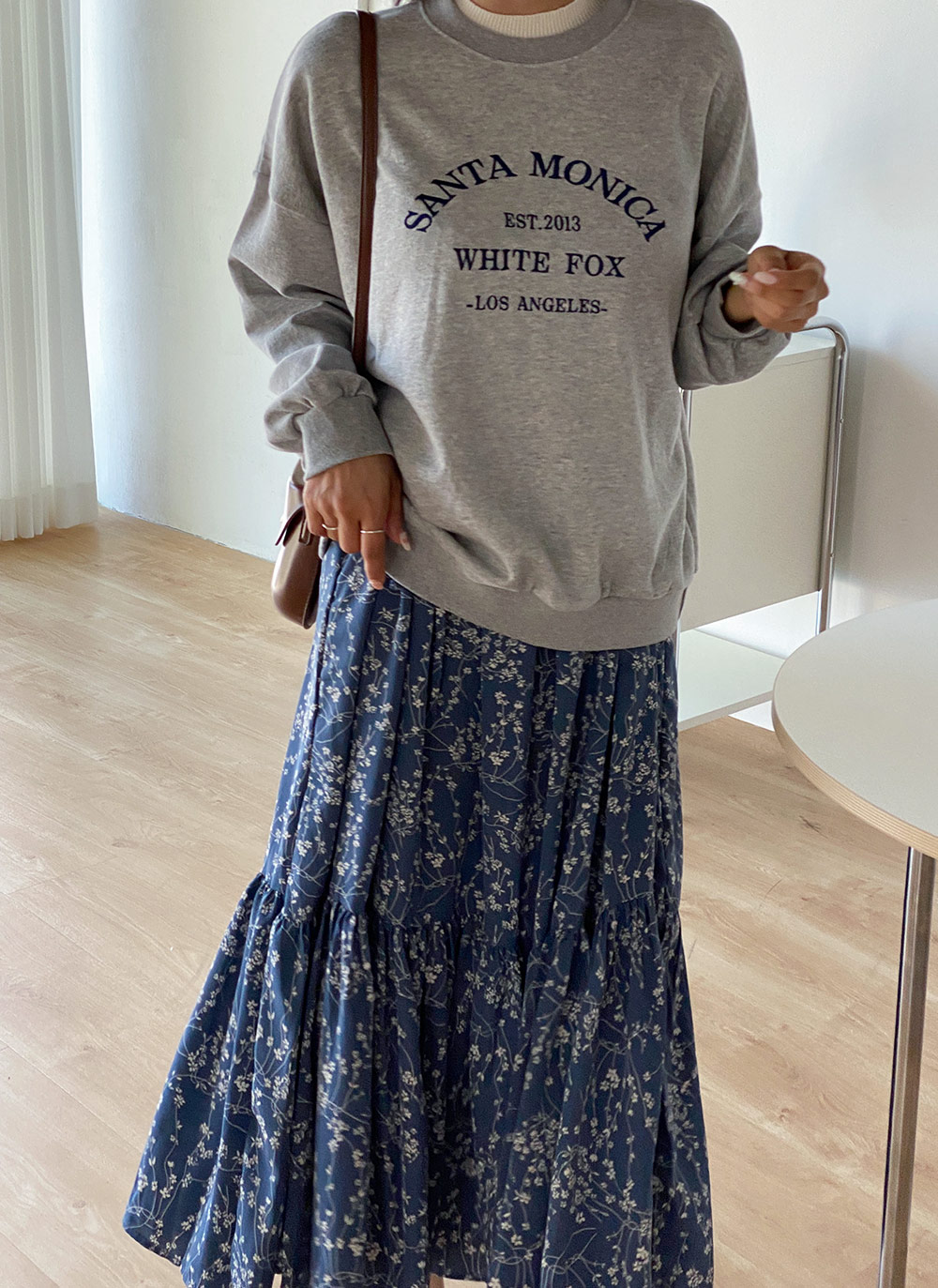 刺繍レタリングルーズスウェット | DHOLIC | 詳細画像14