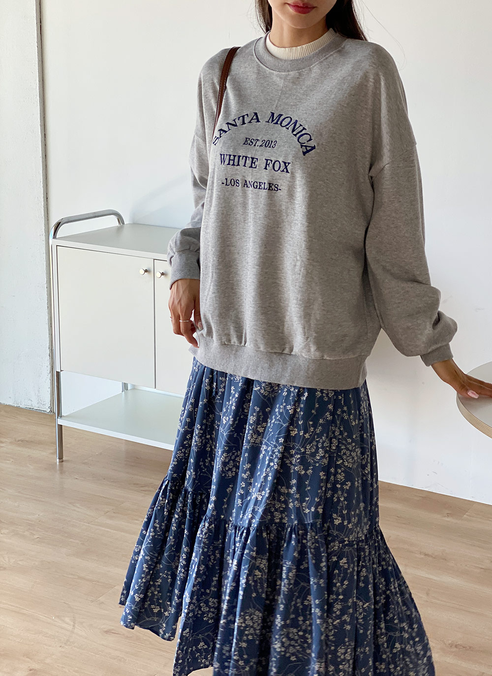 刺繍レタリングルーズスウェット | DHOLIC | 詳細画像16