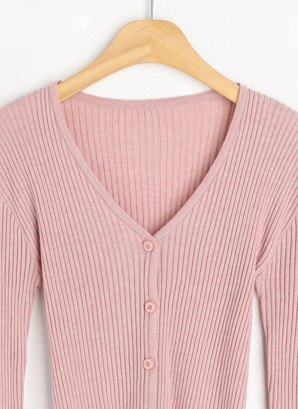 バンブー混Vネックスリムカーディガン | 詳細画像20