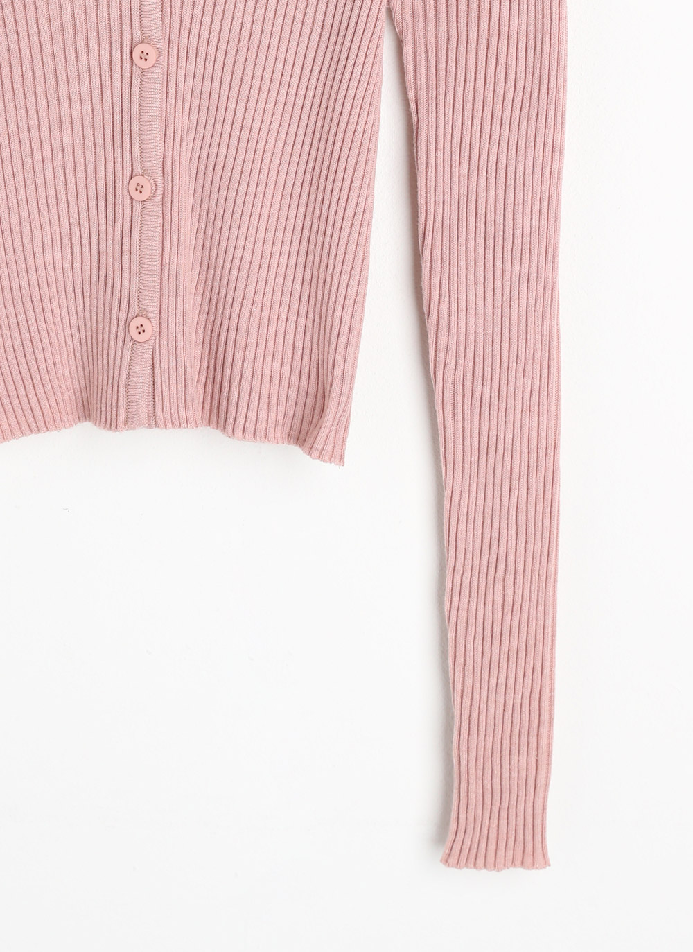 バンブー混Vネックスリムカーディガン | 詳細画像21