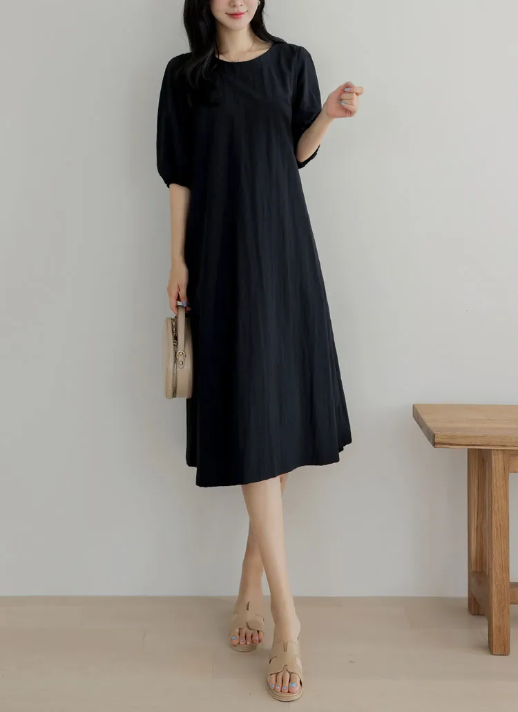 ラウンドパフワンピース | clicknfunny | 詳細画像1