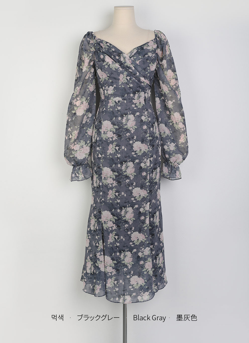 2WAY花柄リボンワンピース | DHOLIC | 詳細画像18