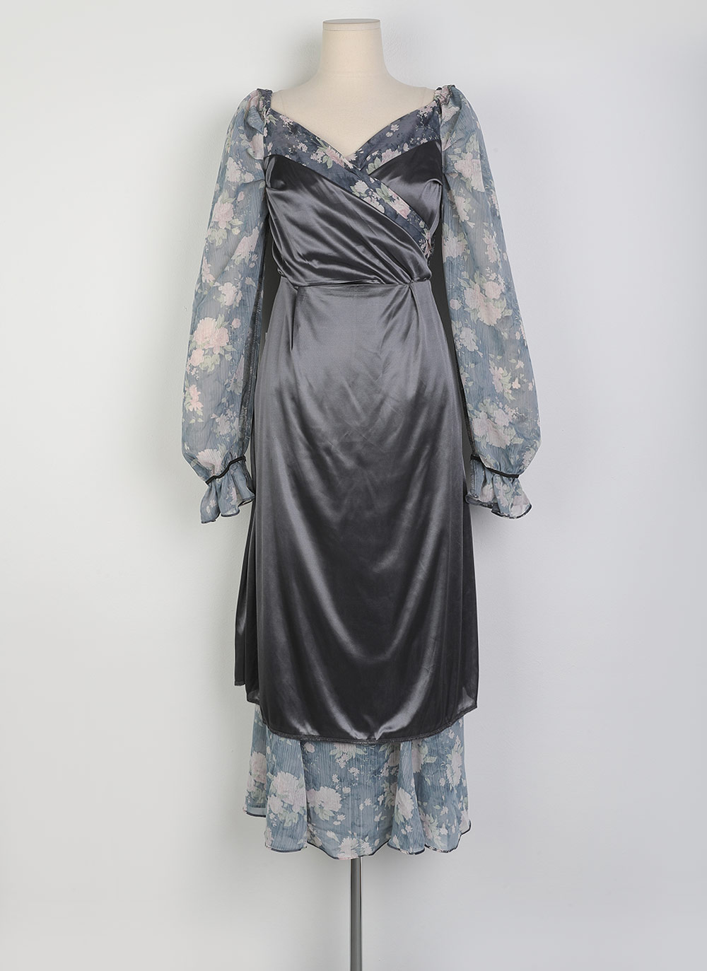 2WAY花柄リボンワンピース | DHOLIC | 詳細画像20