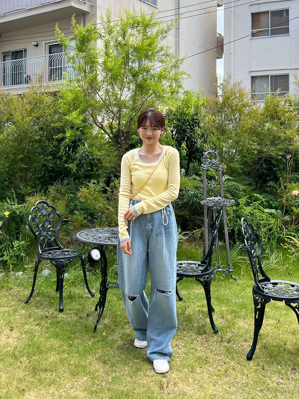 パイピングラウンドネックニット | 詳細画像25