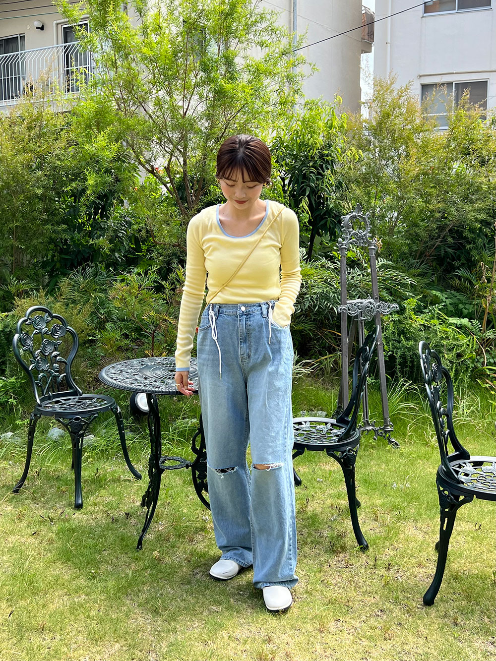 パイピングラウンドネックニット | 詳細画像32