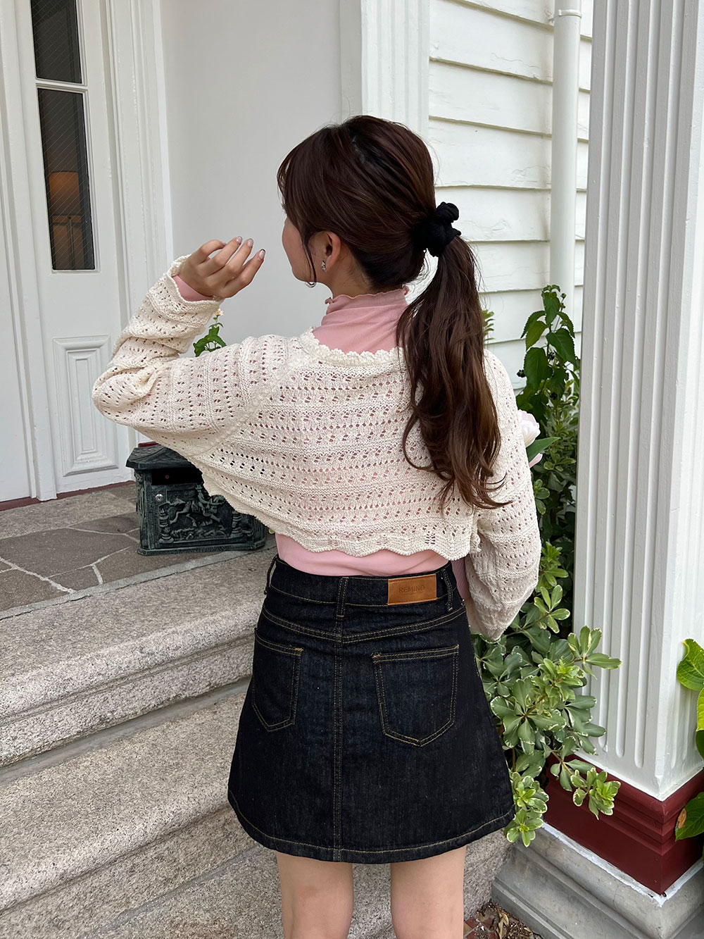 patra　スリットシャツワンピース