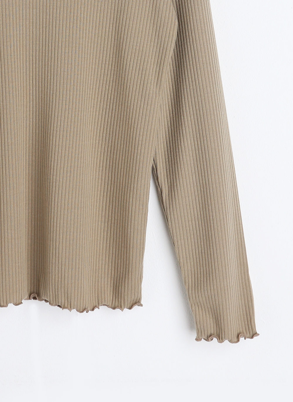 メロウヘムリブ長袖Tシャツ | DHOLIC | 詳細画像20