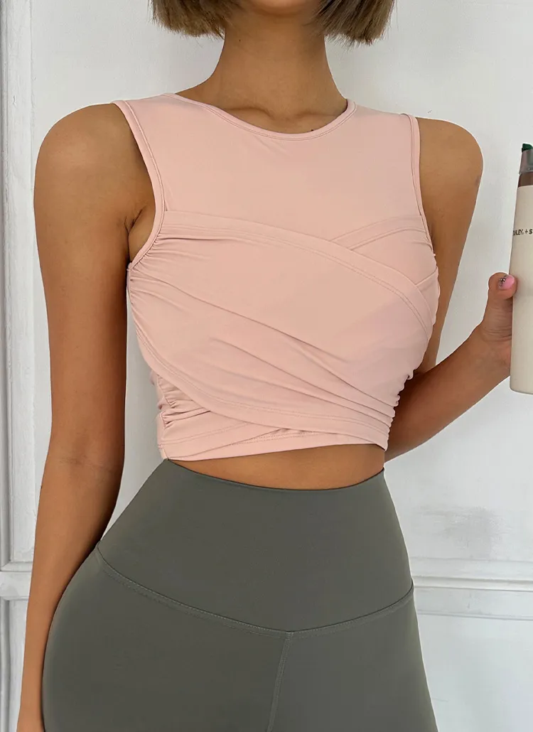 シャーリングクロスブラトップ | abefit | 詳細画像1