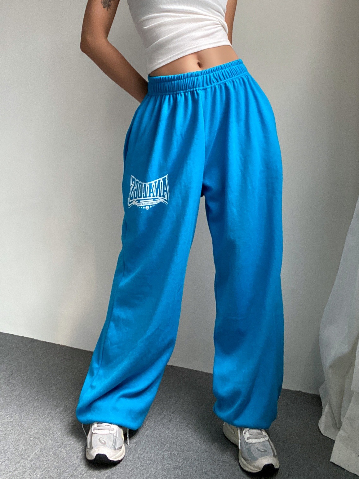 2WAYレタリングスウェットパンツ | レディースファッション通販 - DHOLIC