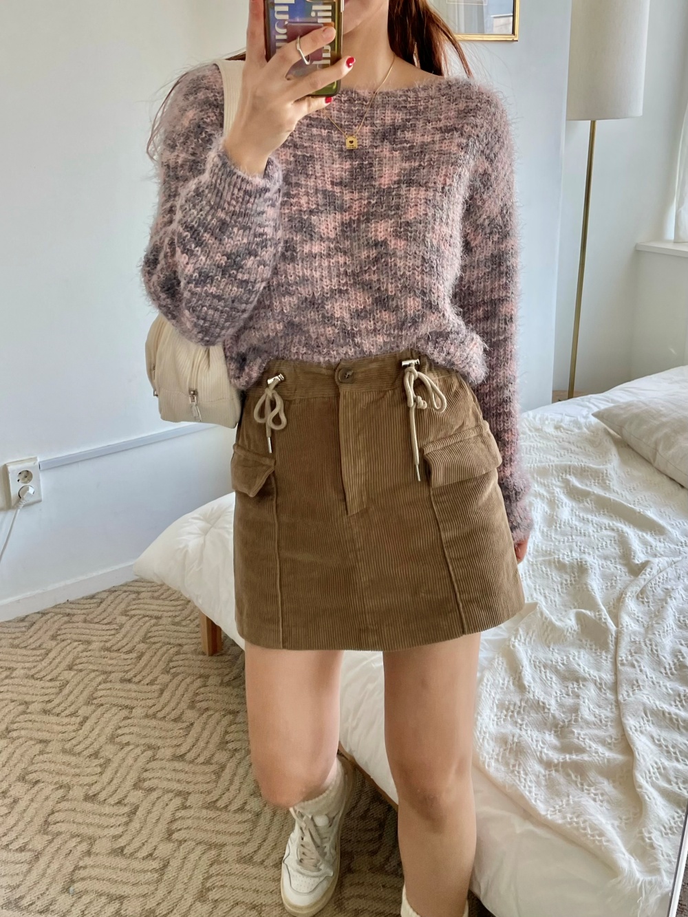 カラーミックスルーズニット | 詳細画像9