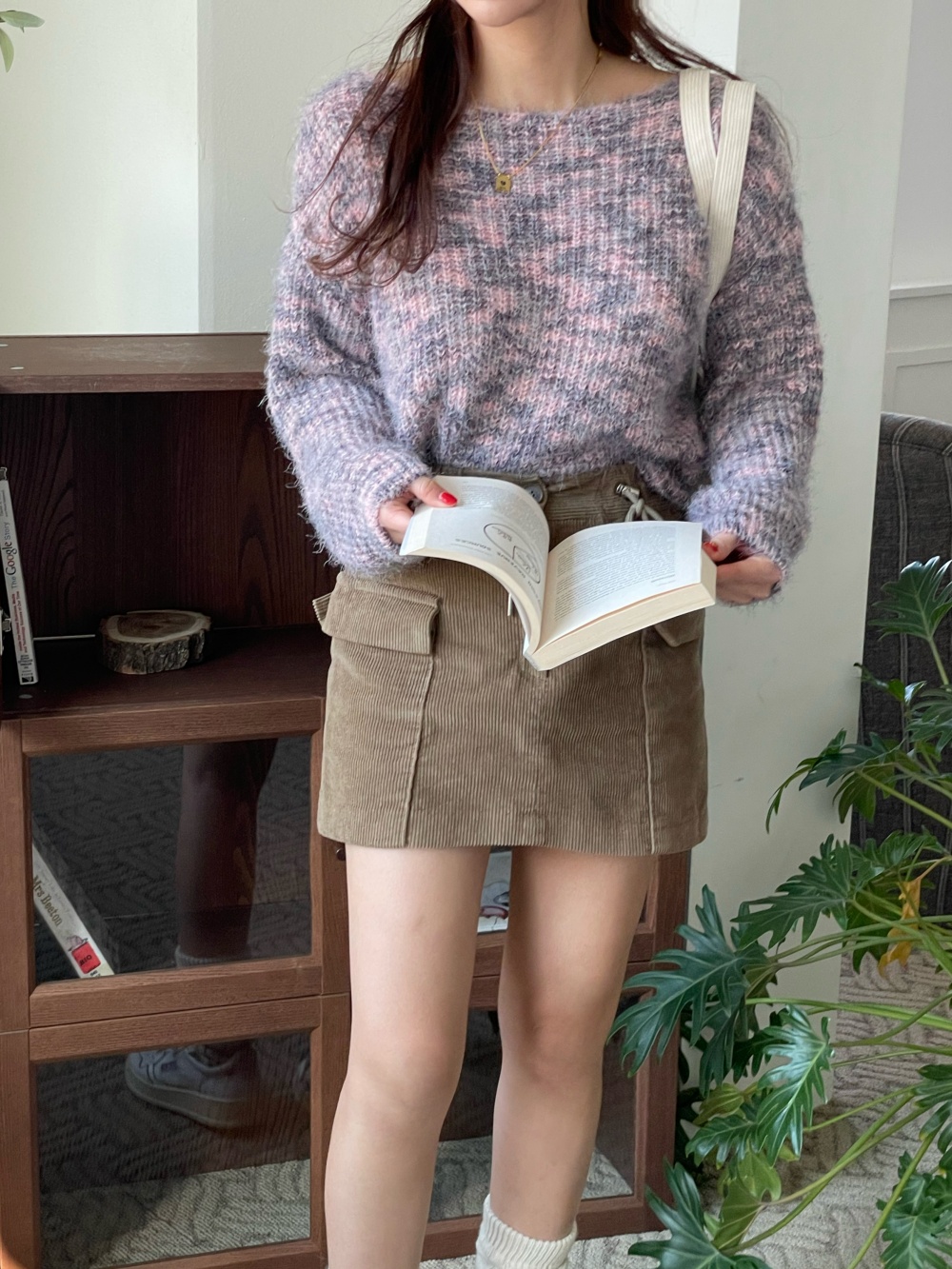 カラーミックスルーズニット | 詳細画像14