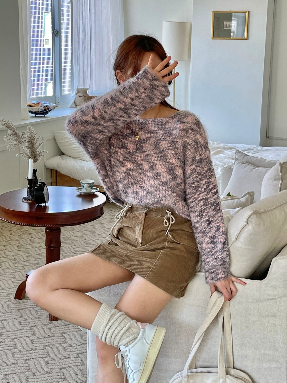 カラーミックスルーズニット | 詳細画像16