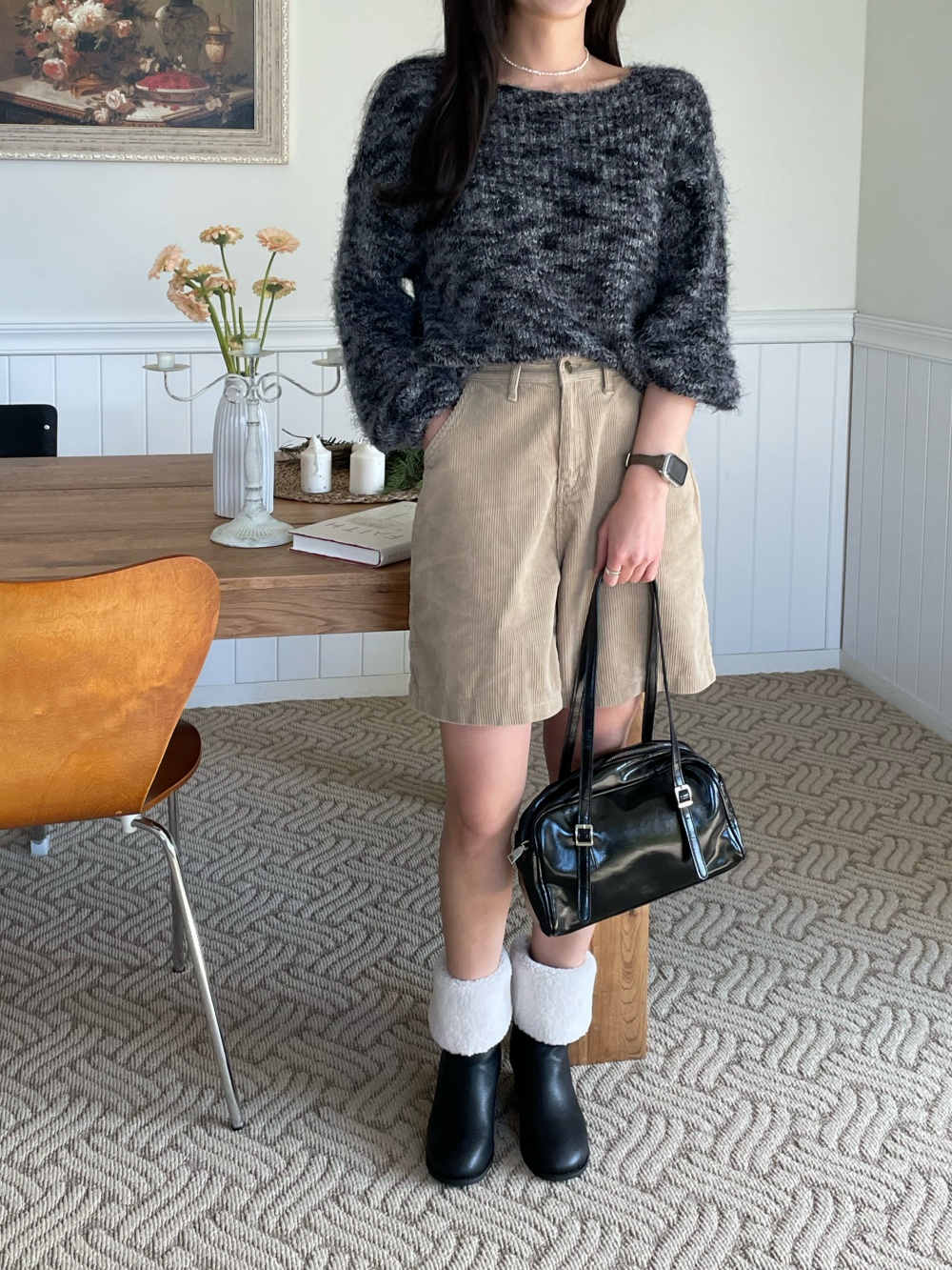 カラーミックスルーズニット | 詳細画像19