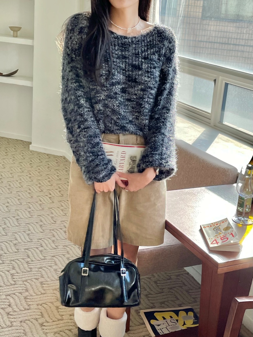 カラーミックスルーズニット | 詳細画像21