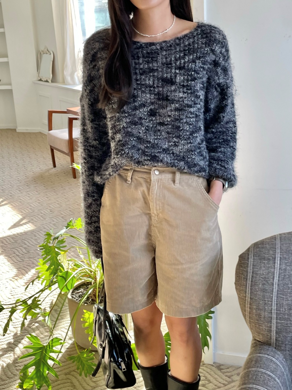 カラーミックスルーズニット | 詳細画像23