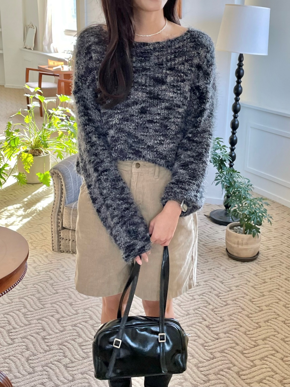 カラーミックスルーズニット | 詳細画像24