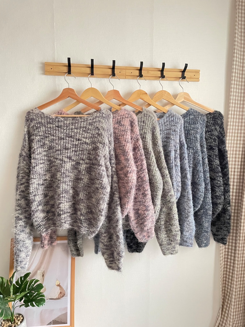 カラーミックスルーズニット | 詳細画像32