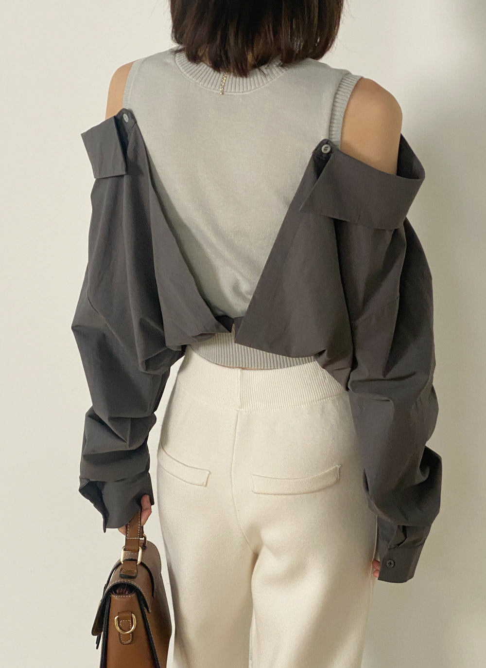 POCKET FRILL テーパードパンツ | OHGA