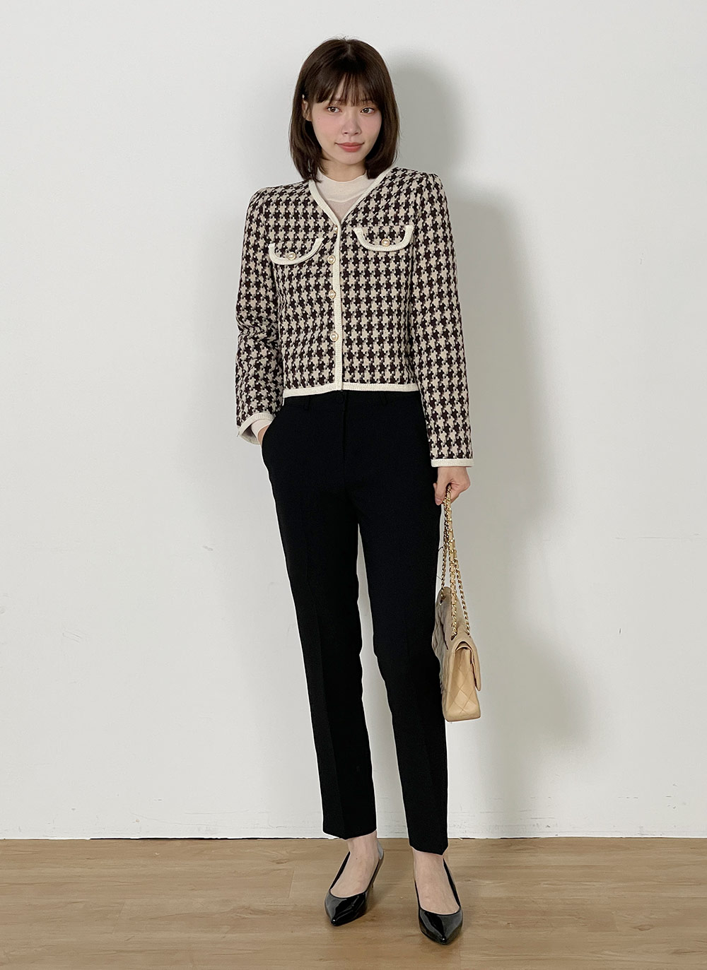 シアーパネルハーフネックニット | DHOLIC | 詳細画像15