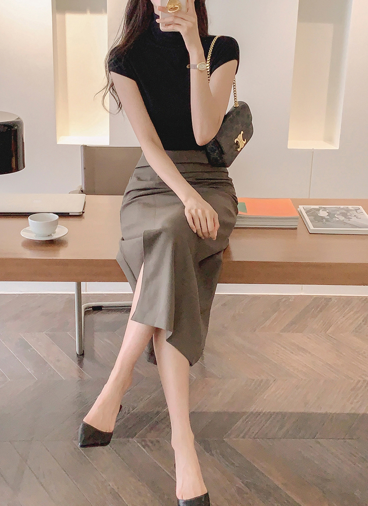 Plein Sud プラインスッド　ロングスリットスカート 37788477de6ffbd97bab9ce7759c15