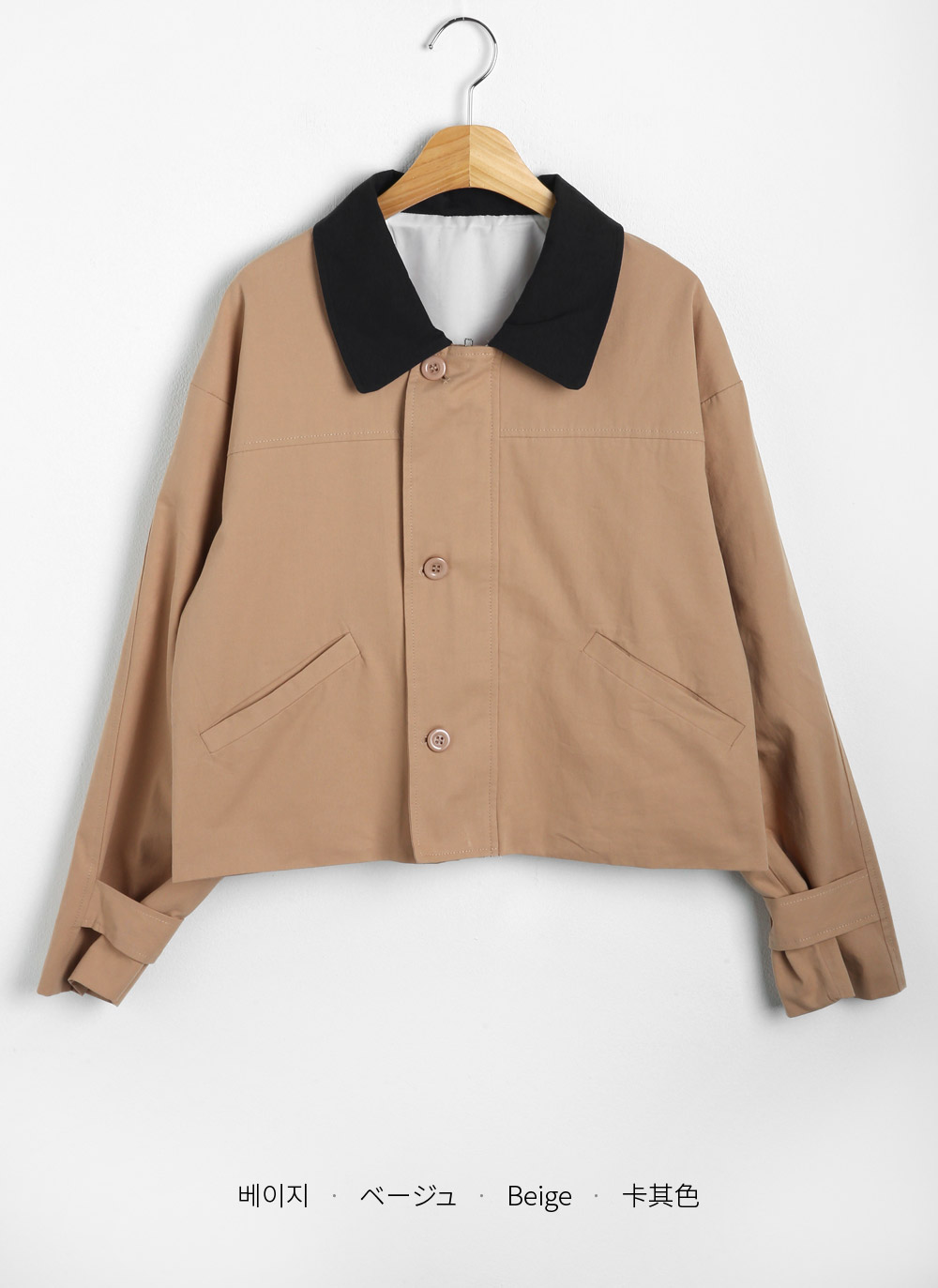 配色カラーショートジャンパー | DHOLIC | 詳細画像13