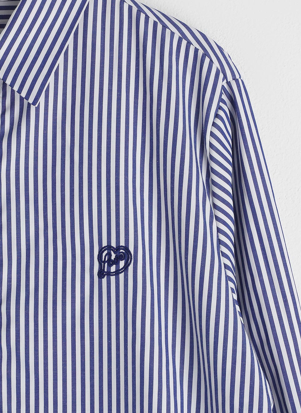 ハート刺繍ストライプシャツ | DHOLIC | 詳細画像28