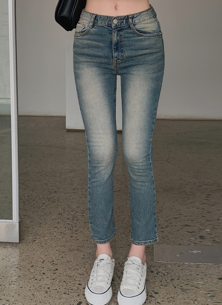 未使用 アッシュペーフランス ￼デニムパンツ ローライズ スキニー