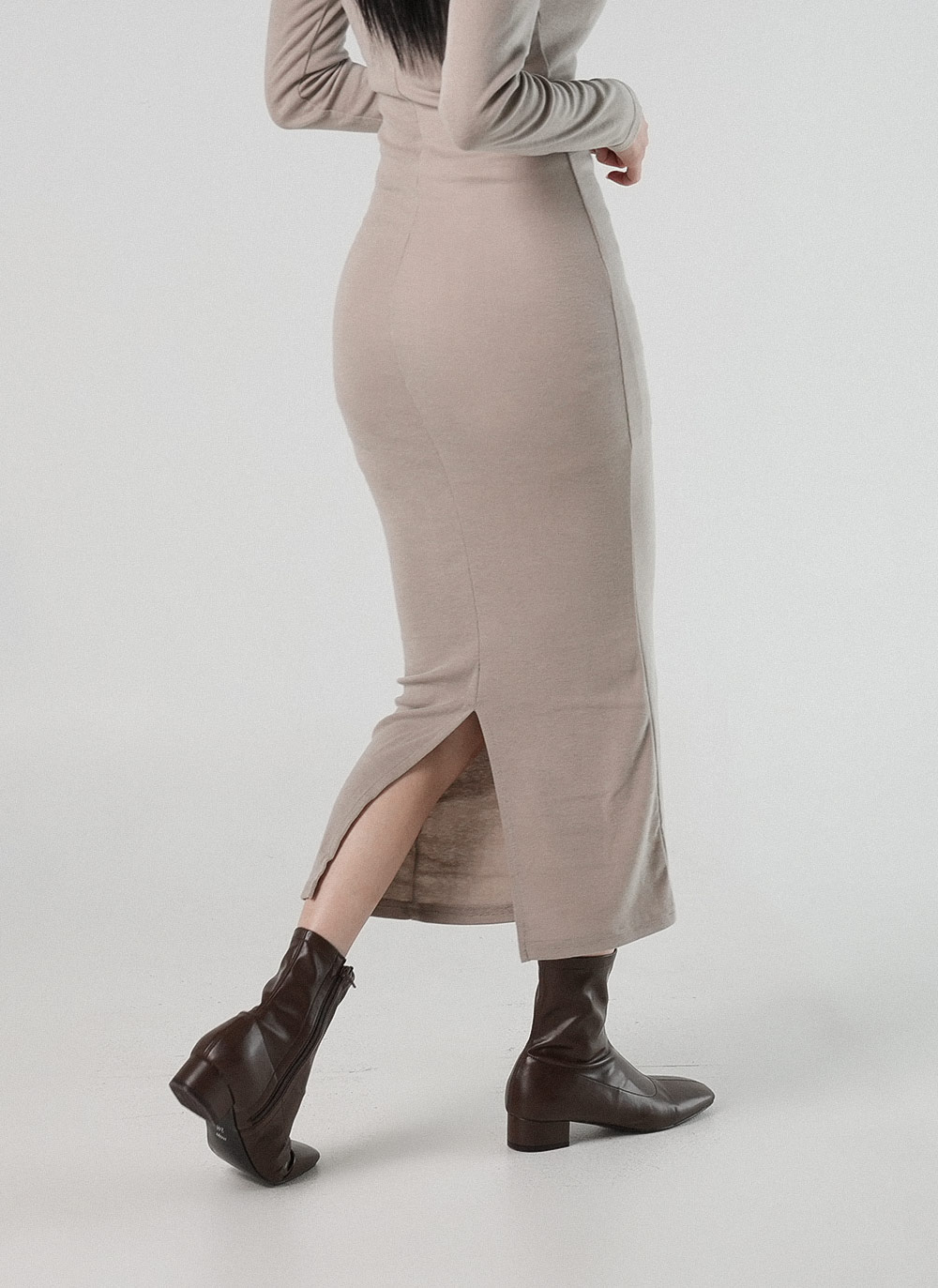 スクエアネック長袖ワンピース | DHOLIC | 詳細画像11