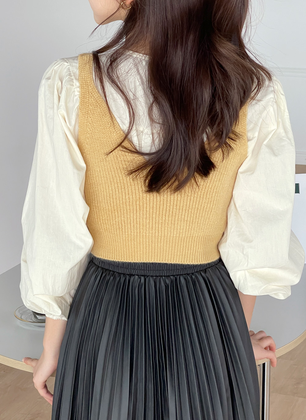 Vネッククロップドニットビスチェ | DHOLIC | 詳細画像10