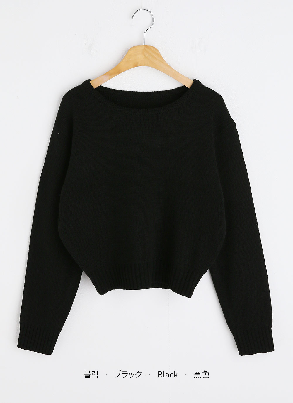 ラウンドネッククロップドニット | 詳細画像15