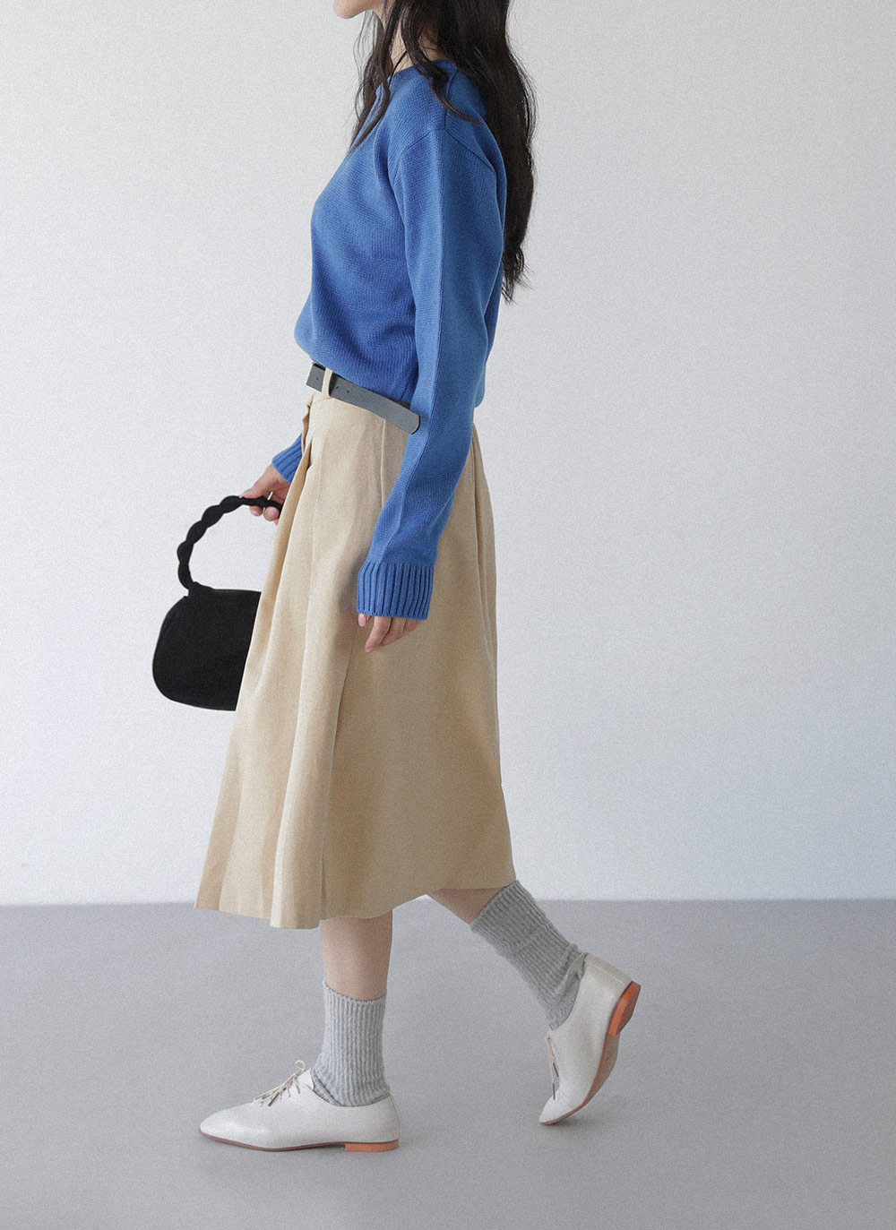 ラウンドネッククロップドニット | 詳細画像3