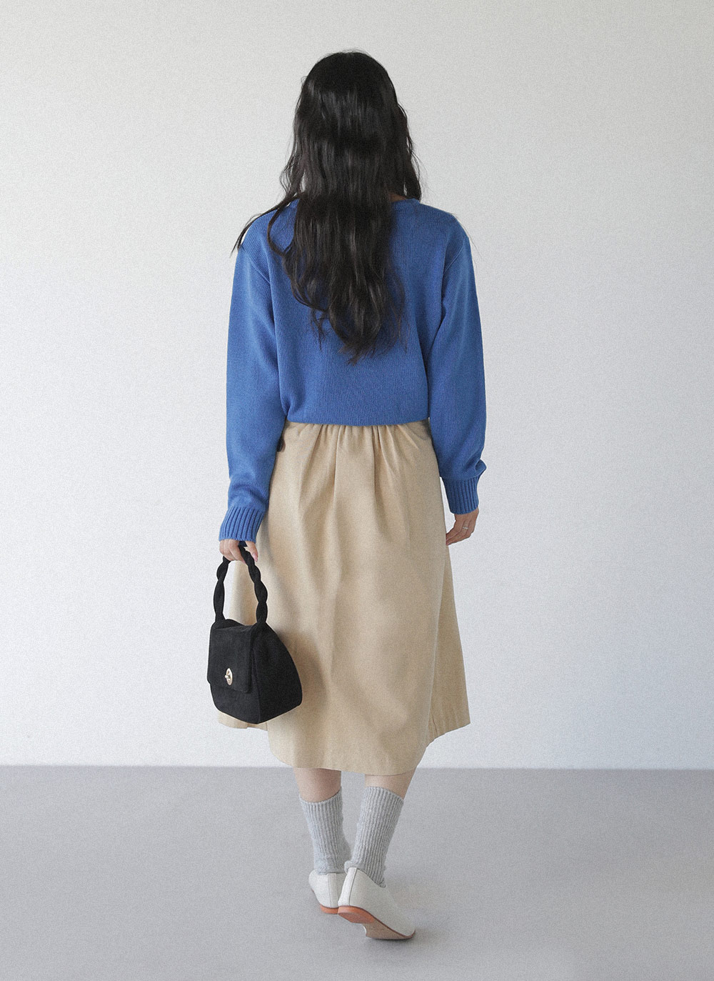 ラウンドネッククロップドニット | 詳細画像7