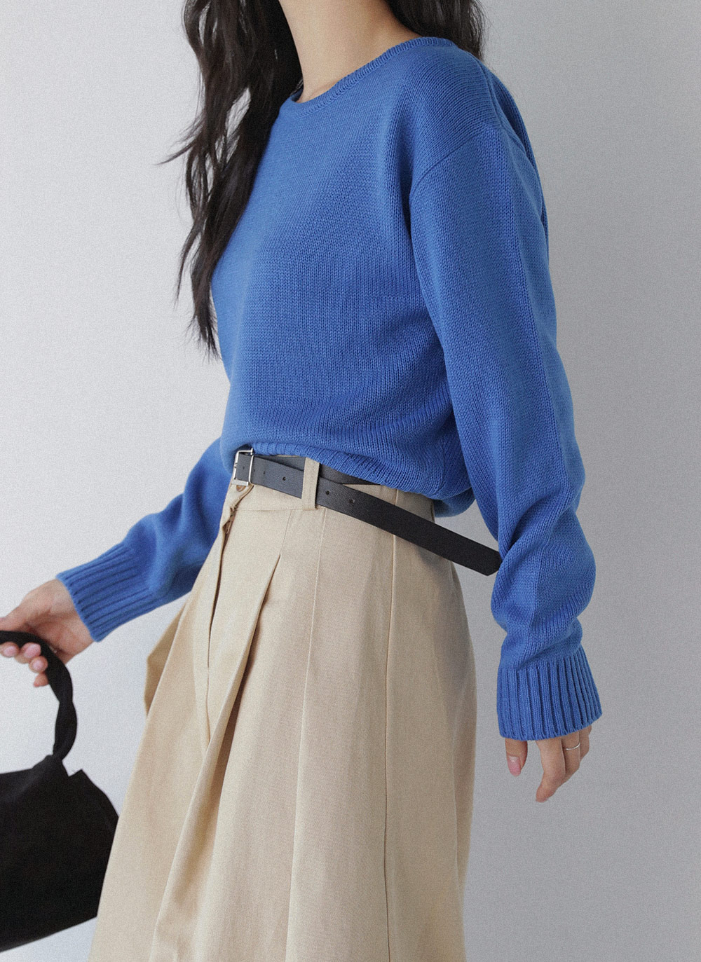 ラウンドネッククロップドニット | 詳細画像8