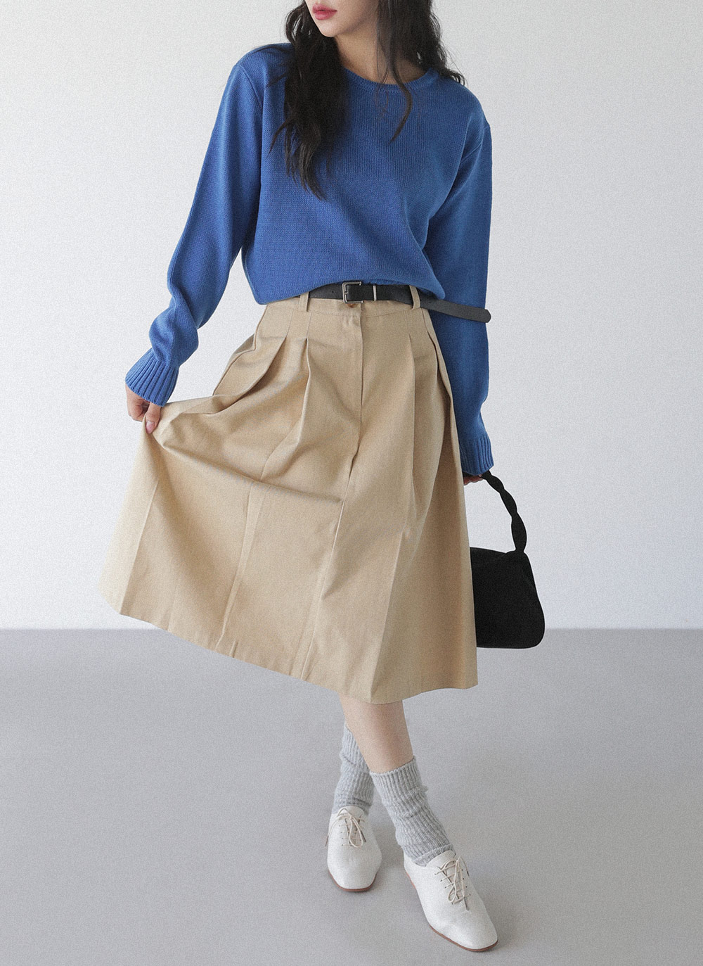 ラウンドネッククロップドニット | 詳細画像12