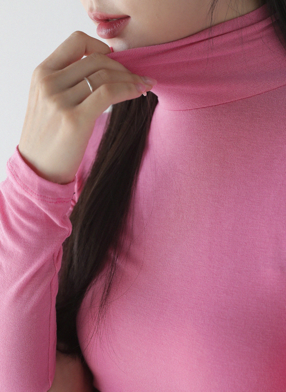 ハイネックスリム長袖Tシャツ | 詳細画像4