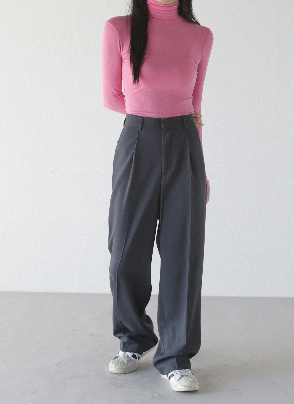 ハイネックスリム長袖Tシャツ | 詳細画像7