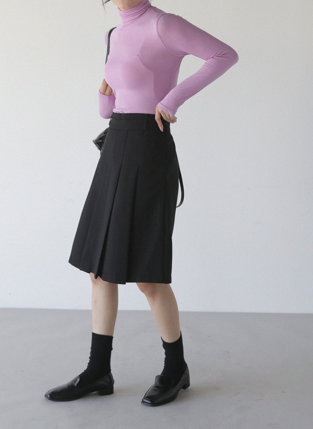 ハイネックスリム長袖Tシャツ | 詳細画像16