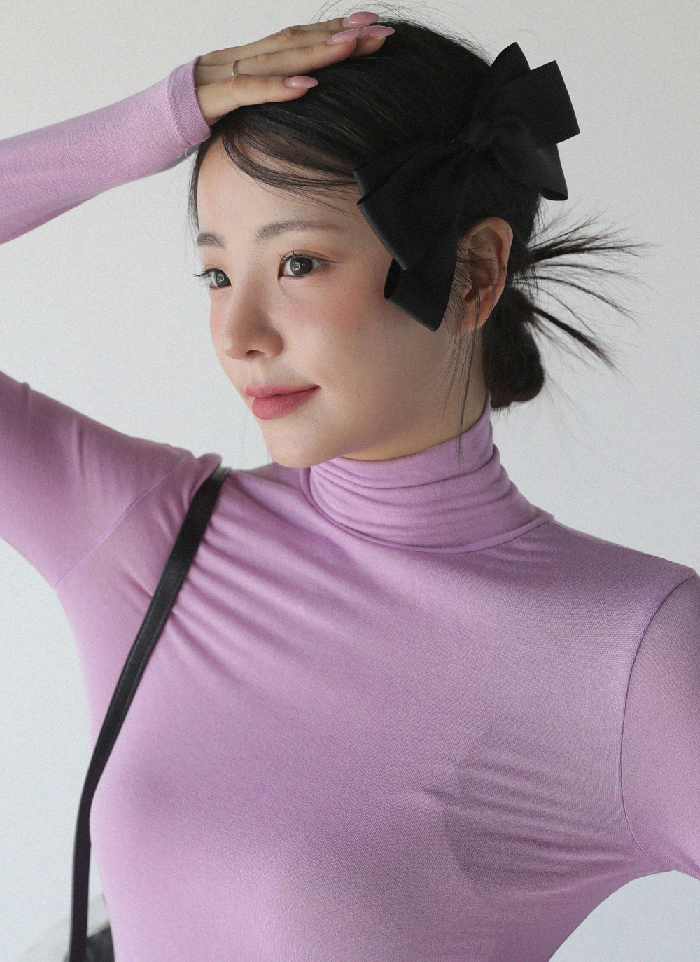 ハイネックスリム長袖Tシャツ | 詳細画像17