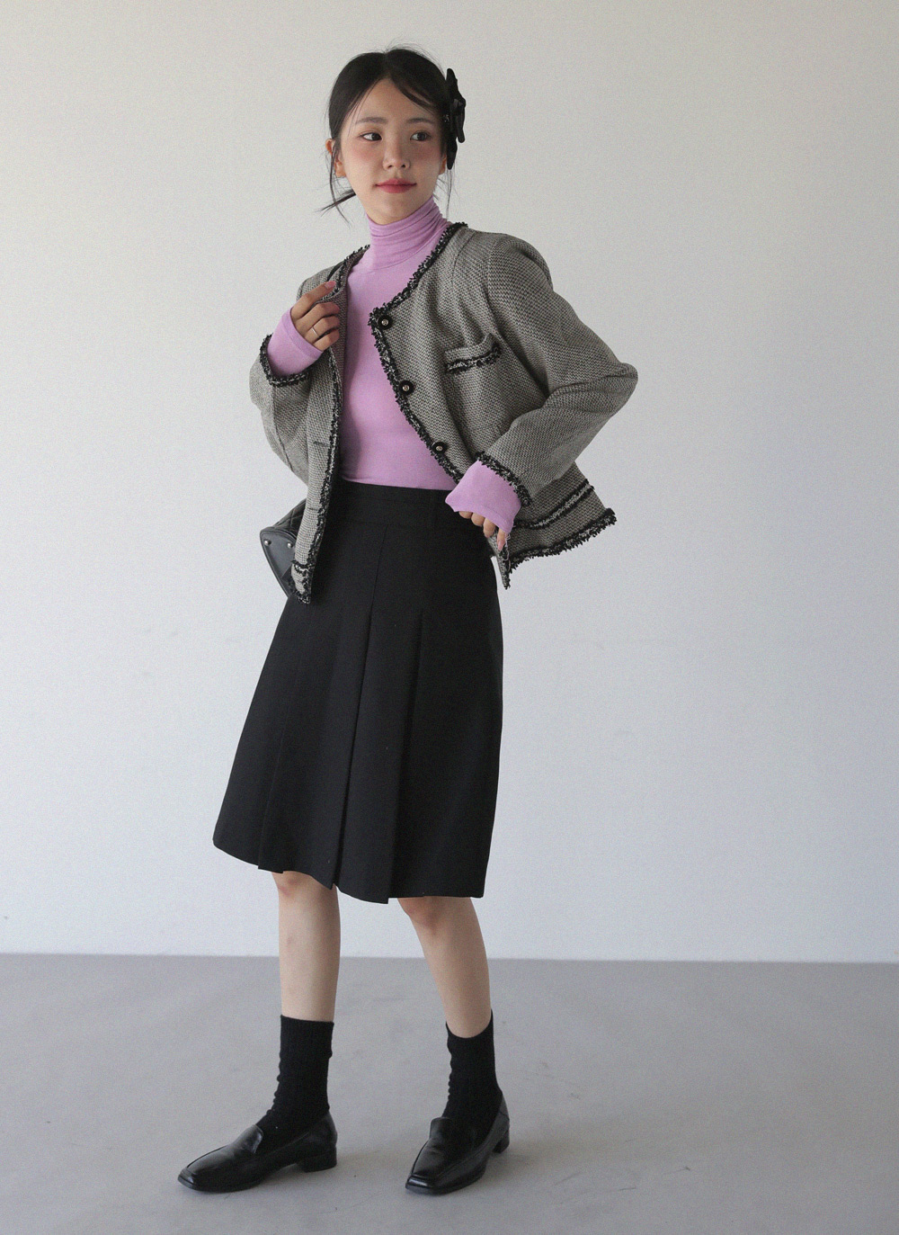 ハイネックスリム長袖Tシャツ | 詳細画像21