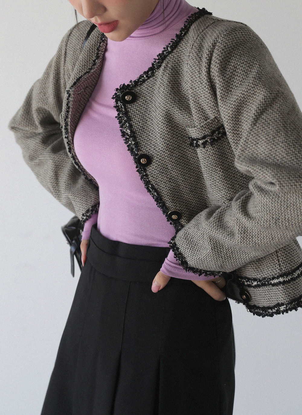 ハイネックスリム長袖Tシャツ | 詳細画像22