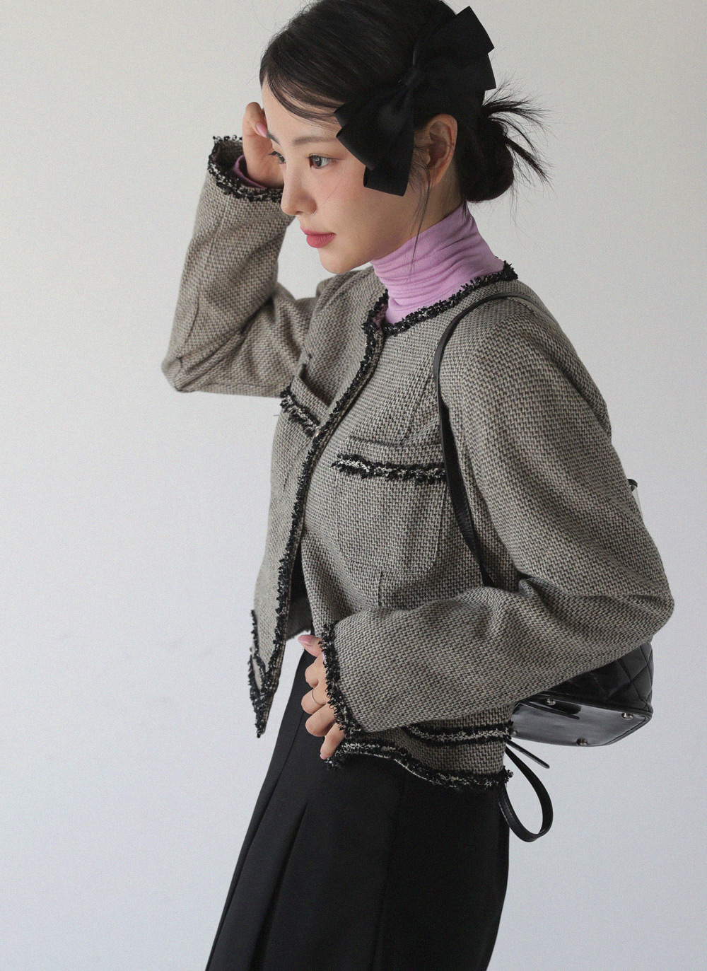 ハイネックスリム長袖Tシャツ | 詳細画像24