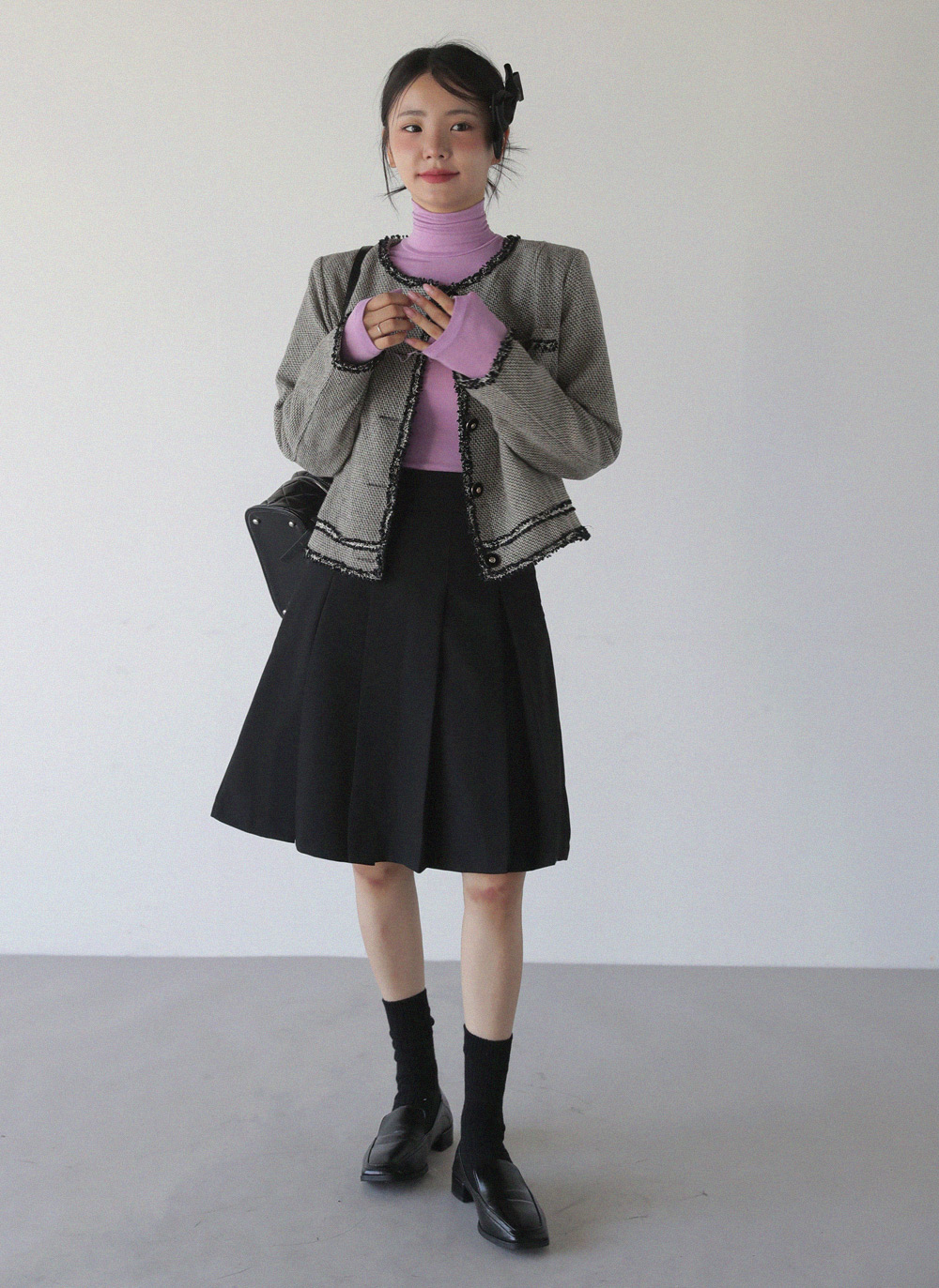 ハイネックスリム長袖Tシャツ | 詳細画像25