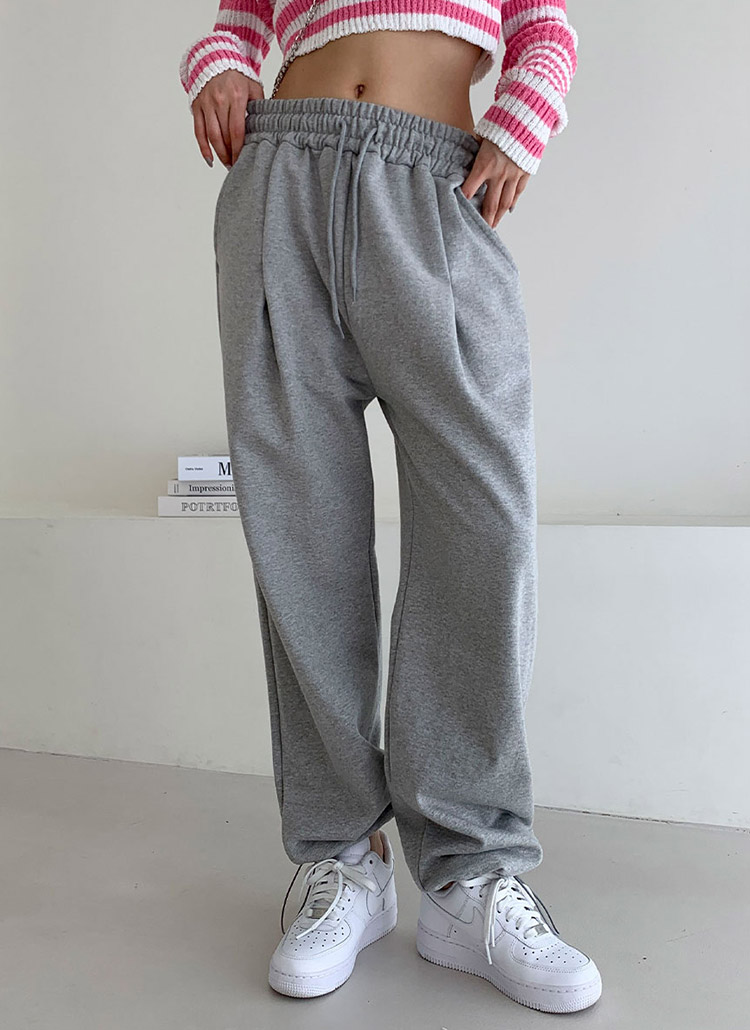 フロントピンタックスウェットパンツ | レディースファッション通販