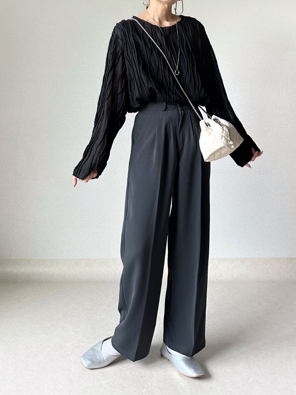 ウェーブディティールブラウス | 詳細画像16