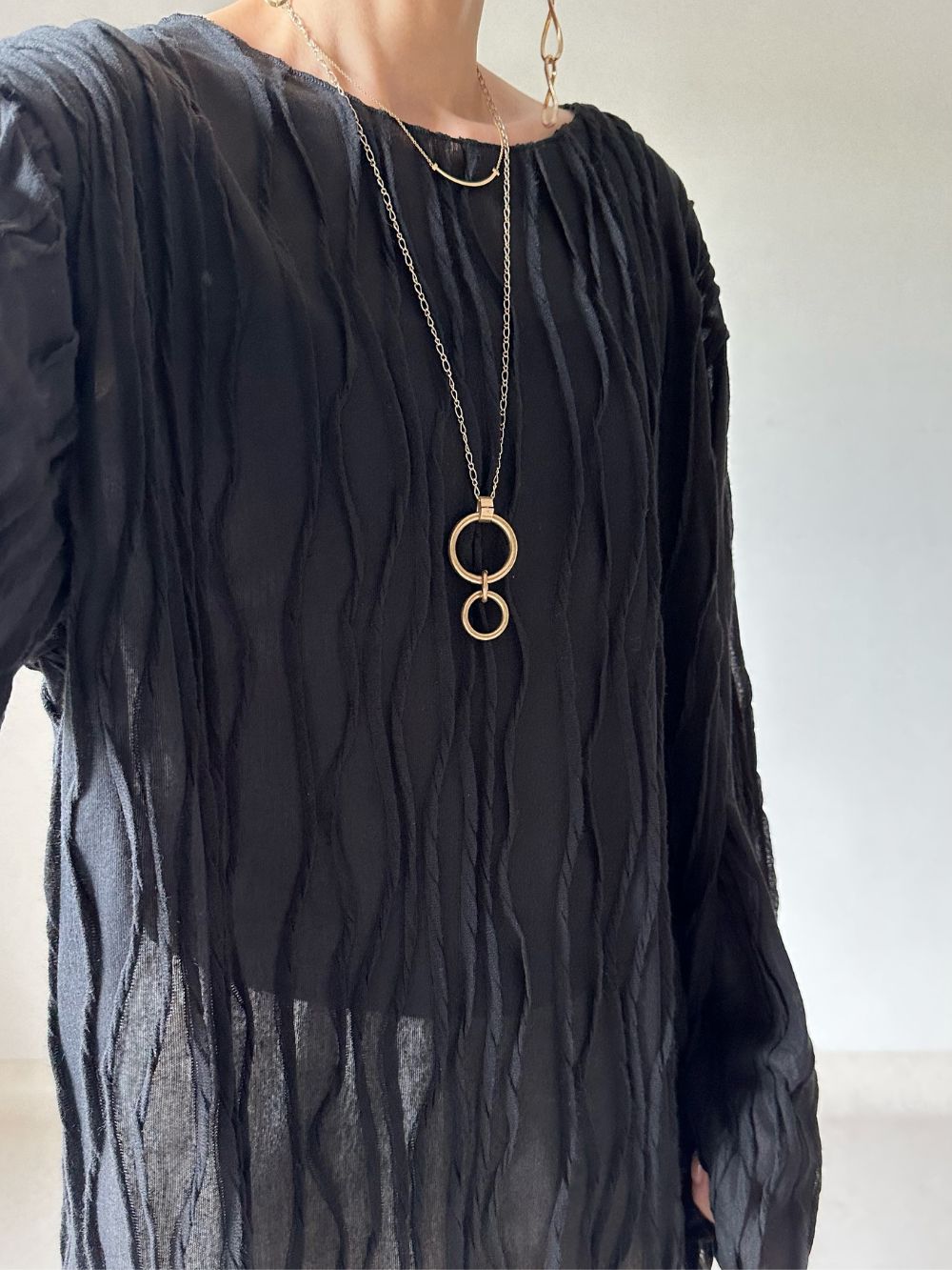 ウェーブディティールブラウス | 詳細画像18