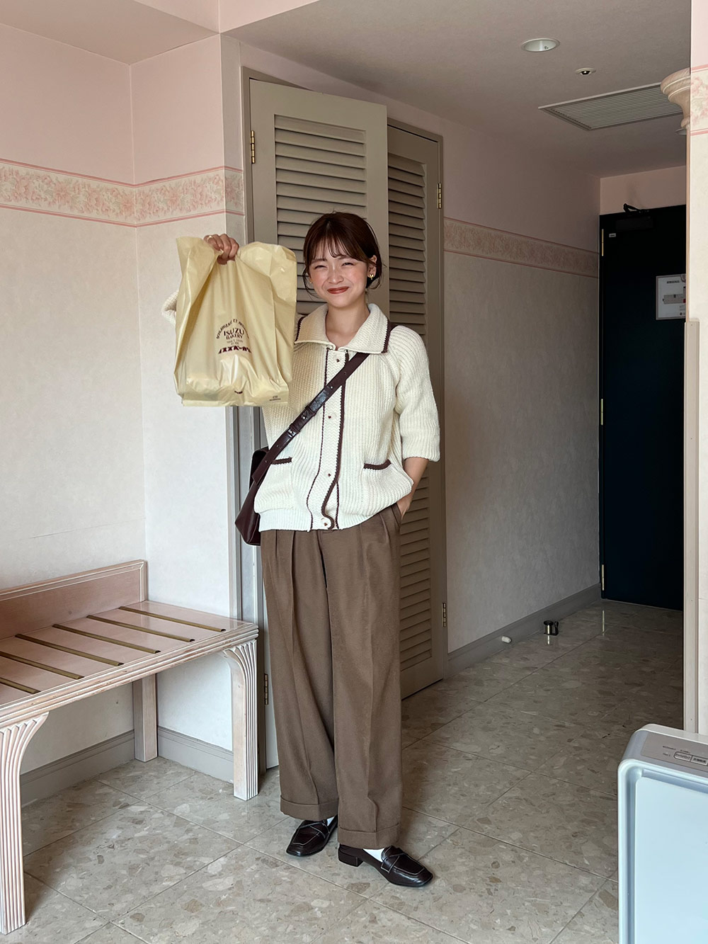 ボリュームニットカラーカーディガン | 詳細画像4