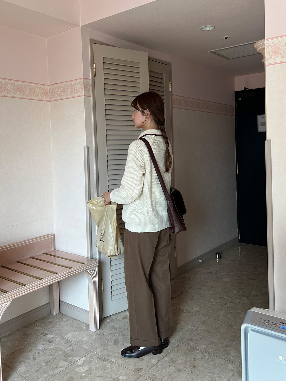 ボリュームニットカラーカーディガン | 詳細画像12