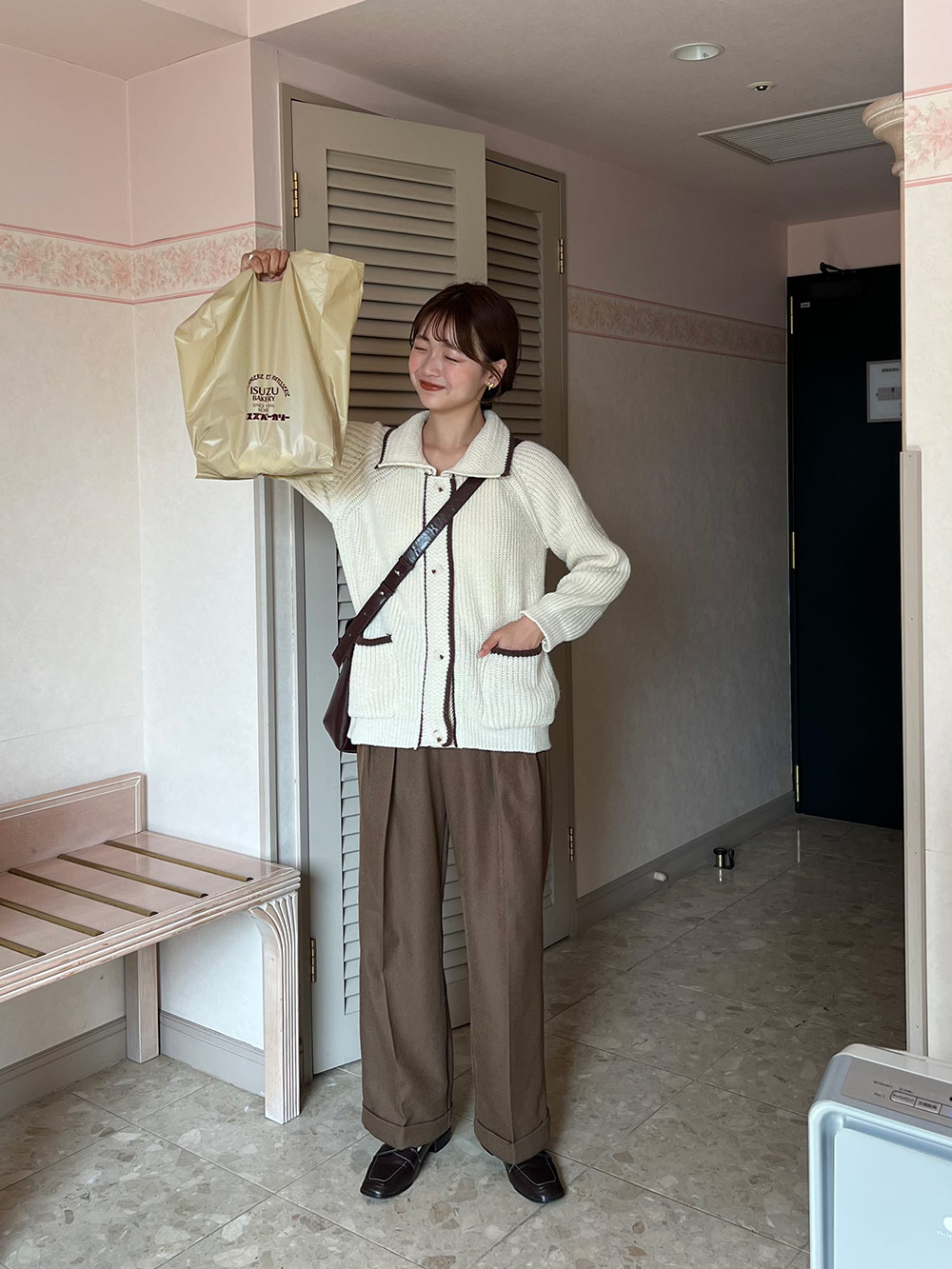 ボリュームニットカラーカーディガン | 詳細画像13