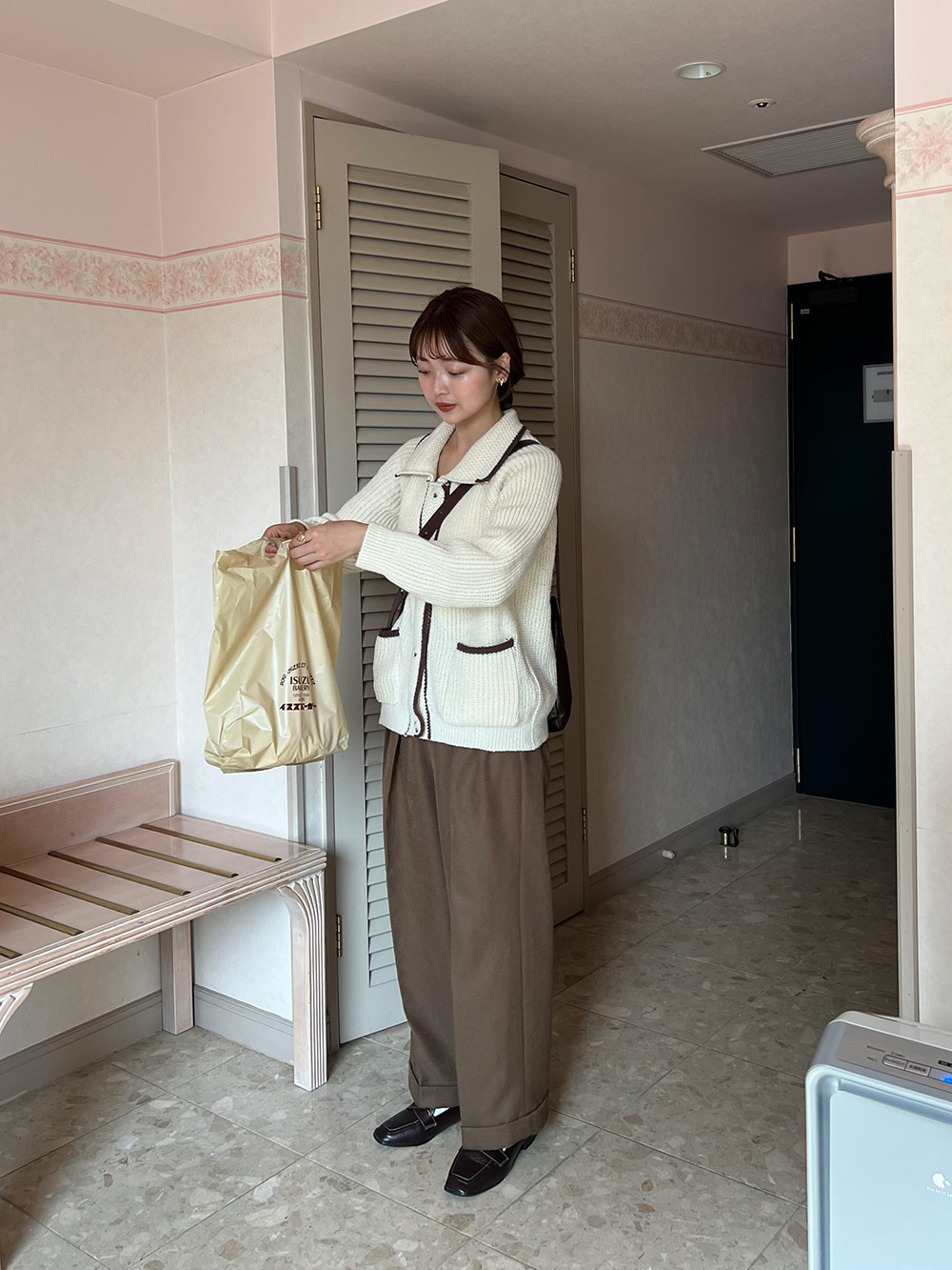 ボリュームニットカラーカーディガン | 詳細画像16